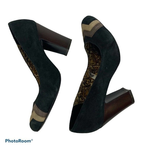 Missoni For‎ Target Suede Chevron Pumps Heels - Picture 3 of 7